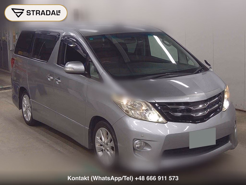 TOYOTA ALPHARD 240S 2011, aukcja z Japonii, zdjęcie 1
