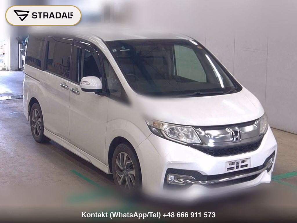 HONDA STEPWAGON SPADA SPADA HONDA SENSING 2017, aukcja z Japonii, zdjęcie 1
