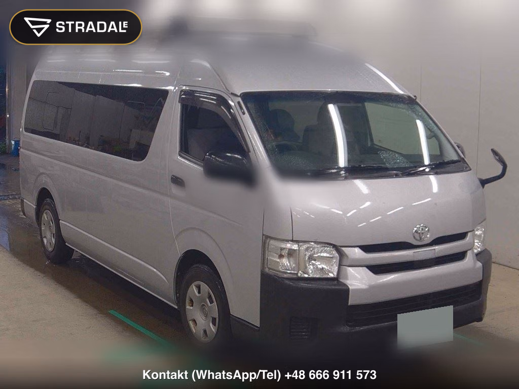 TOYOTA HIACE COMMUTER 4D SUPER LONG GL 2018, aukcja z Japonii, zdjęcie 1