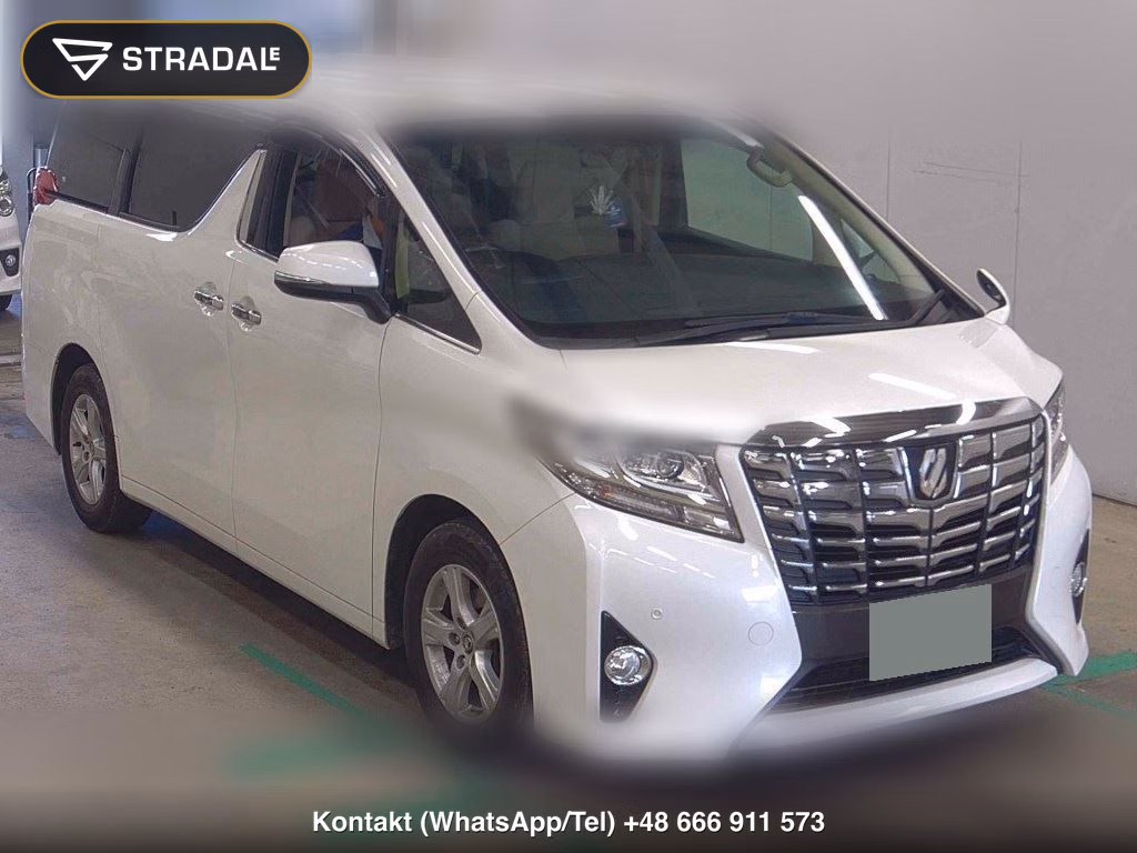 TOYOTA ALPHARD 2.5S A PACKAGE 2017, aukcja z Japonii, zdjęcie 1