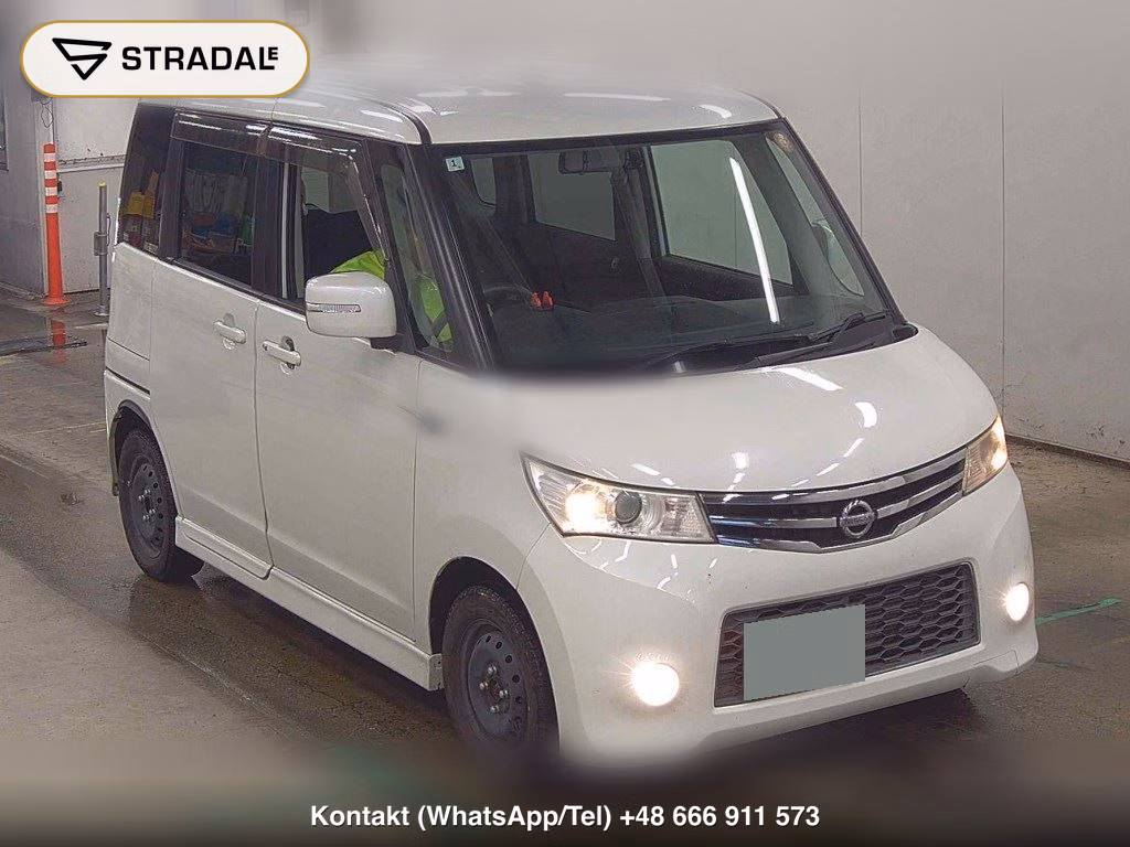 NISSAN ROOX 4WD HIGHWAY STAR TURBO 2012, aukcja z Japonii, zdjęcie 1