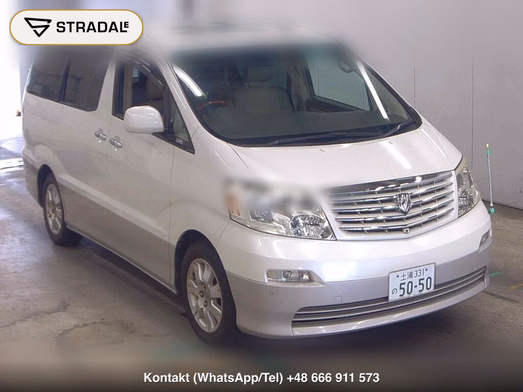 TOYOTA ALPHARD V MZ G EDITION 2002, aukcja z Japonii, zdjęcie 1
