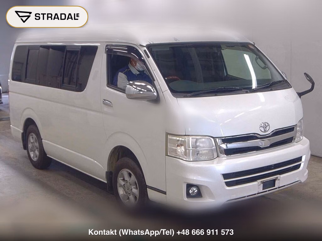TOYOTA HIACE WAGON 4D 4WD GL 2012, aukcja z Japonii, zdjęcie 1