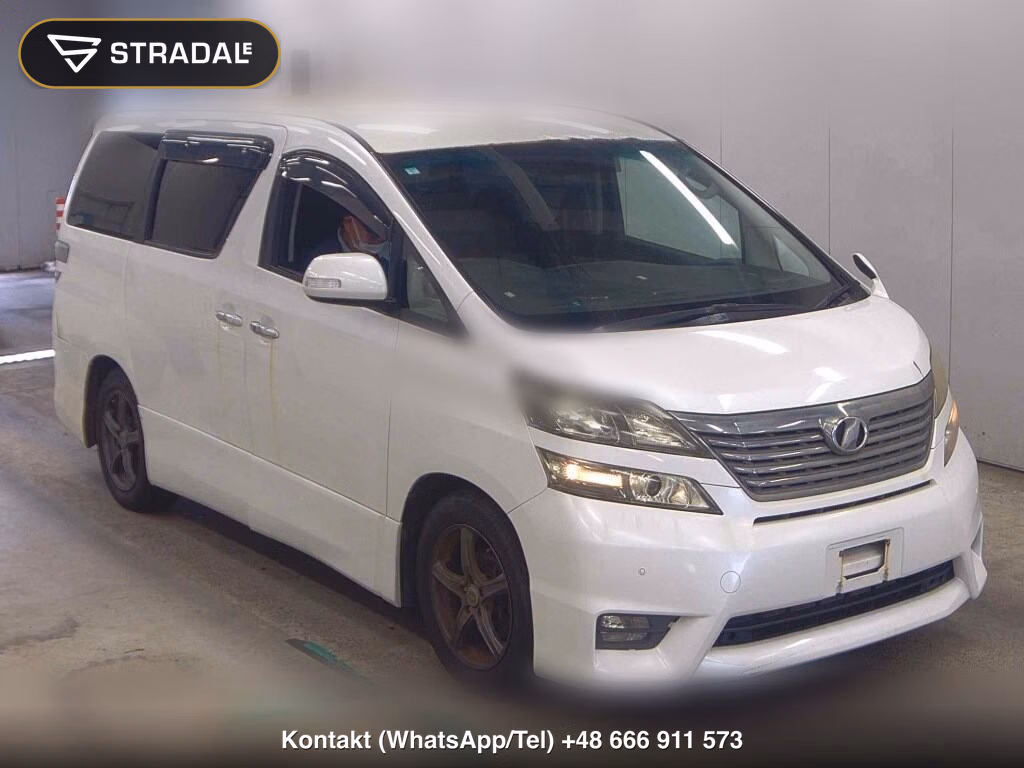 TOYOTA VELLFIRE 2.4Z 2008, aukcja z Japonii, zdjęcie 1