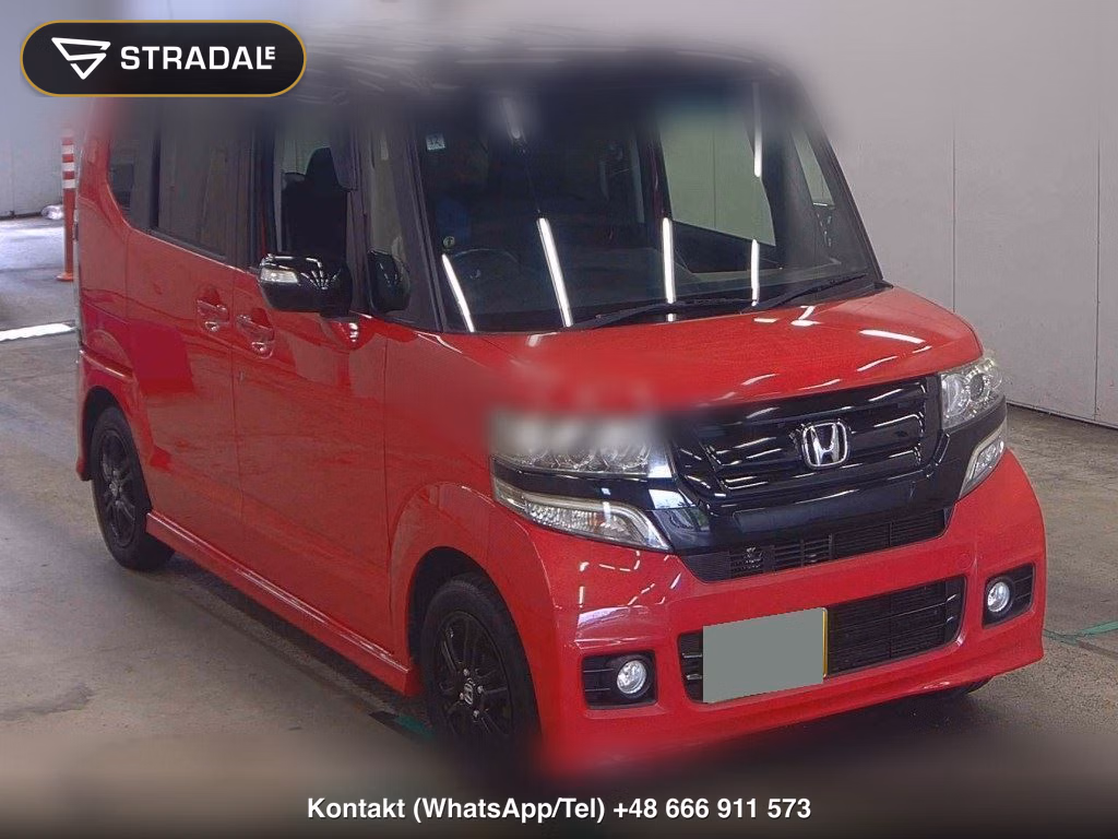 HONDA N-BOX CUSTOM G･L PACKAGE 2016, aukcja z Japonii, zdjęcie 1