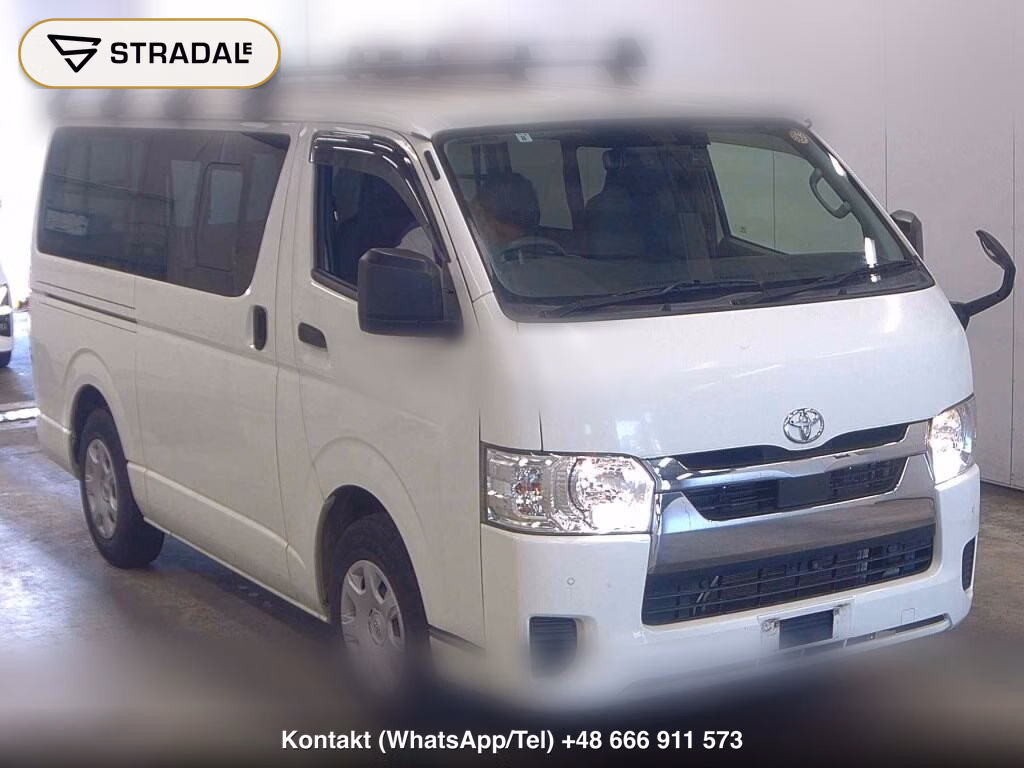 TOYOTA HIACE VAN 5D DX GL PACKAGE 2021, aukcja z Japonii, zdjęcie 1