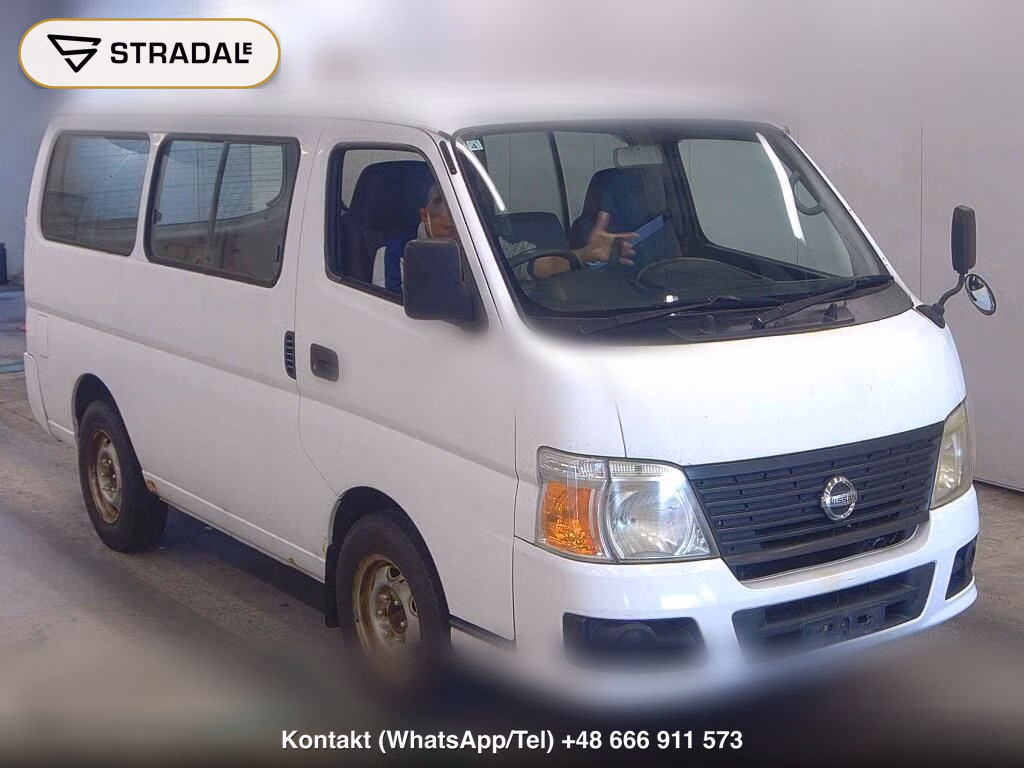 NISSAN CARAVAN 4D 4WD LONG DX 2009, aukcja z Japonii, zdjęcie 1
