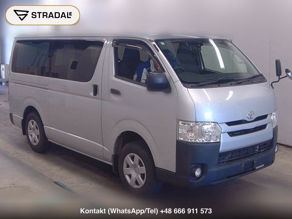 TOYOTA HIACE VAN 5D 4WD DX 2016, aukcja z Japonii, zdjęcie 1