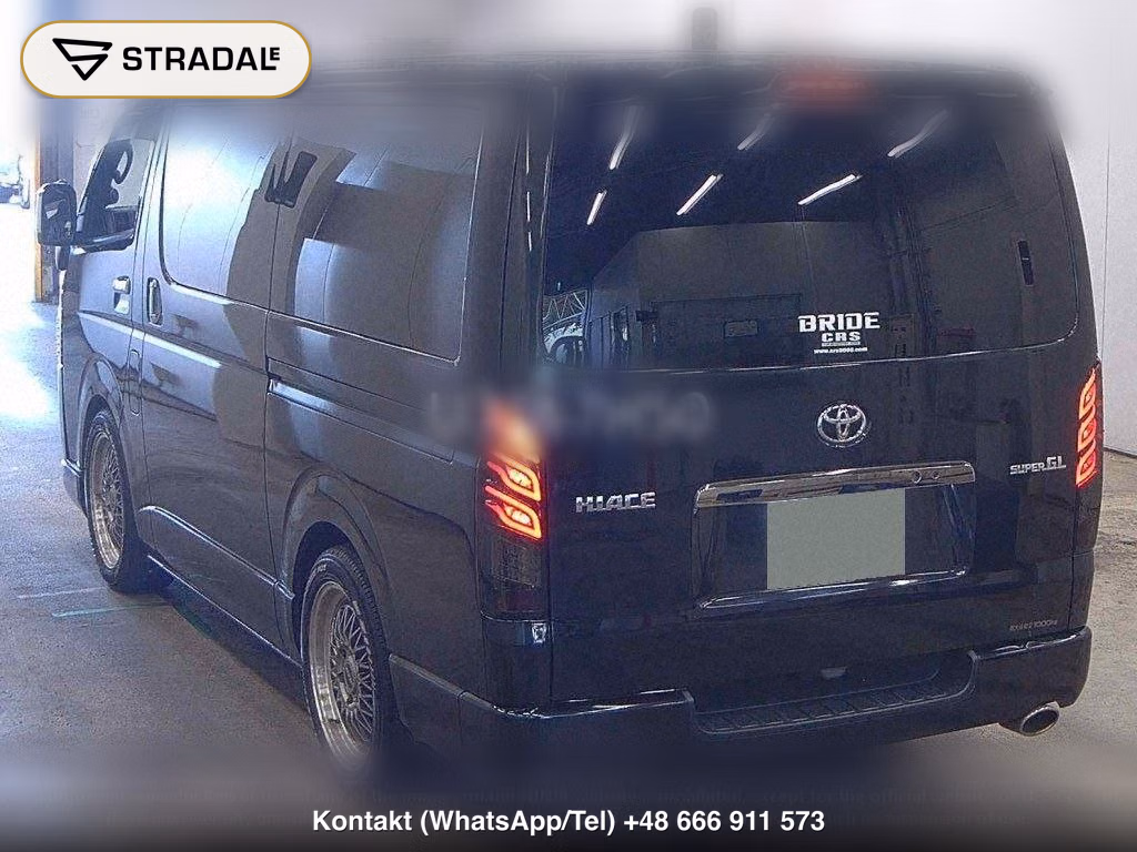 TOYOTA HIACE VAN 5D LONG SUPER GL DARK PRIME2, miniaturka 3