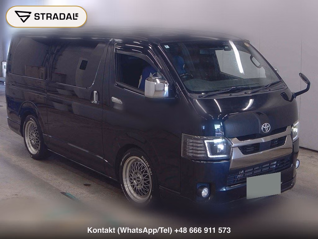 TOYOTA HIACE VAN 5D LONG SUPER GL DARK PRIME2 2022, aukcja z Japonii, zdjęcie 1