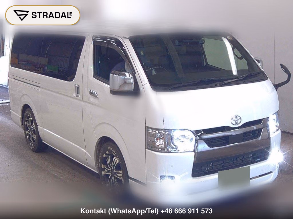 TOYOTA HIACE VAN 5D LONG SUPER GL DARK PRIME2 2022, aukcja z Japonii, zdjęcie 1