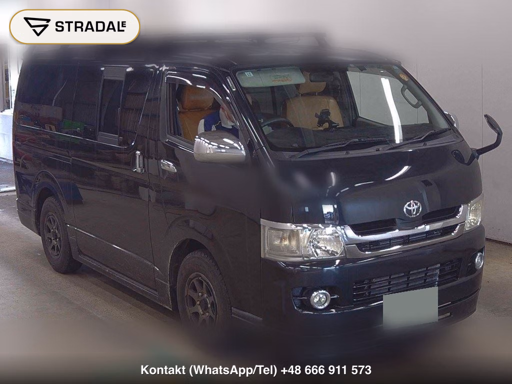 TOYOTA HIACE VAN 5D LONG SUPER GL 2009, aukcja z Japonii, zdjęcie 1
