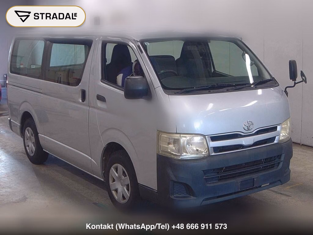 TOYOTA HIACE VAN 5D DX 2011, aukcja z Japonii, zdjęcie 1