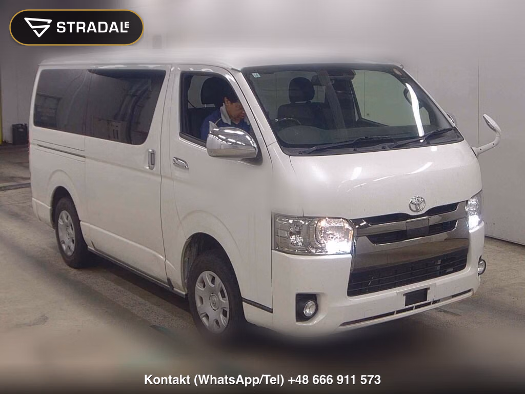 TOYOTA HIACE VAN 5D 4WD LONG SUPER GL DARK PRIME2 2018, aukcja z Japonii, zdjęcie 1