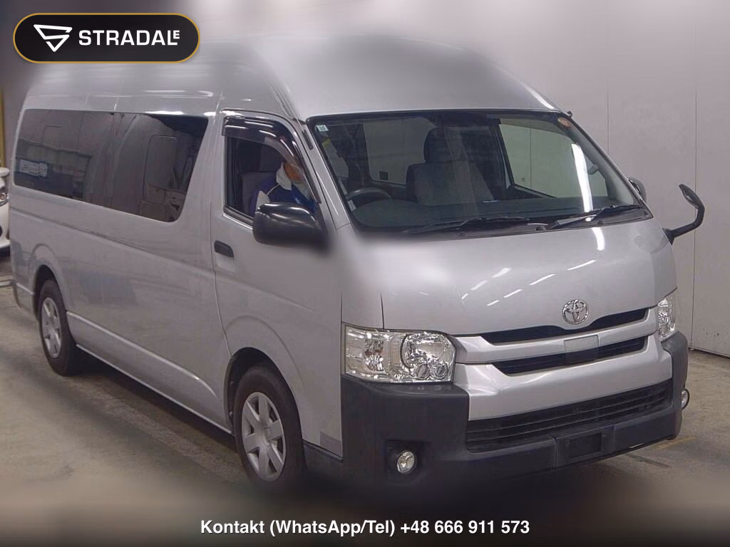 TOYOTA HIACE COMMUTER 4D SUPER LONG GL 2018, aukcja z Japonii, zdjęcie 1