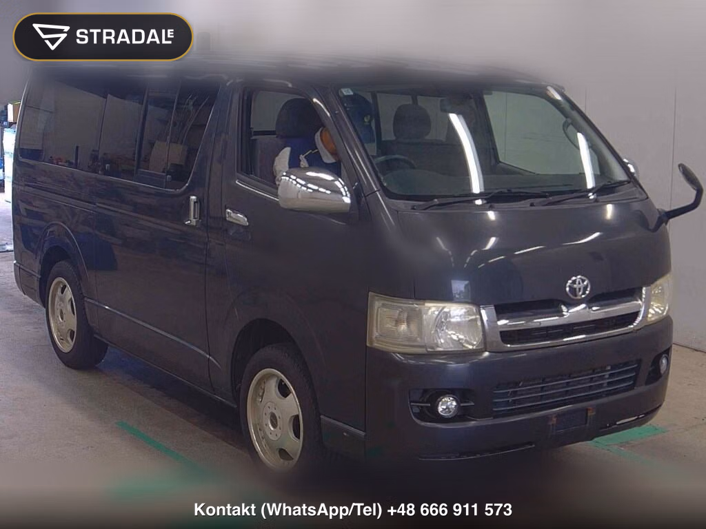 TOYOTA HIACE VAN 5D 4WD LONG SUPER GL 2006, aukcja z Japonii, zdjęcie 1