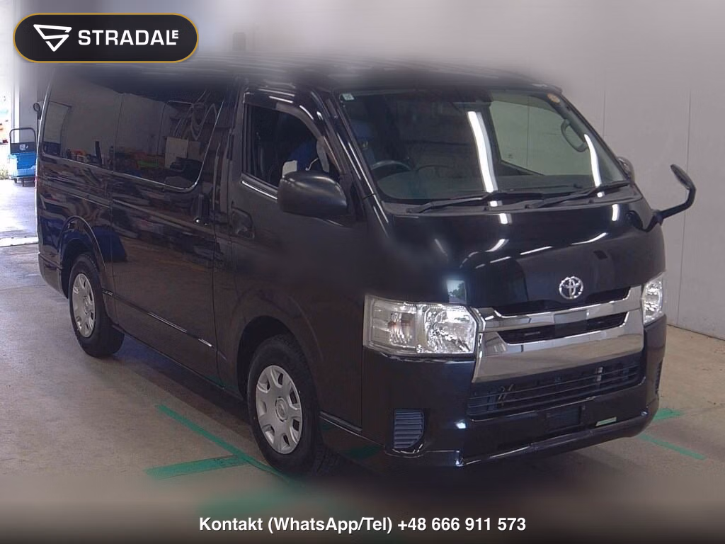 TOYOTA HIACE VAN 5D DX GL PACKAGE 2018, aukcja z Japonii, zdjęcie 1