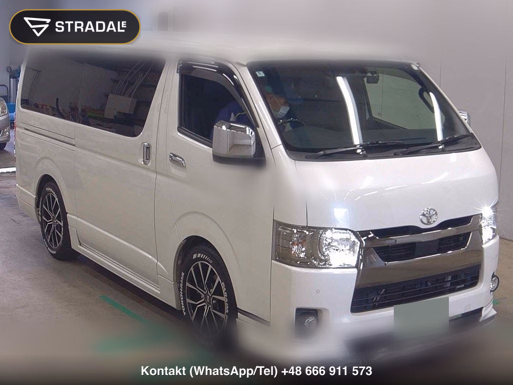 TOYOTA HIACE VAN 5D LONG SUPER GL DARK PRIME2 2020, aukcja z Japonii, zdjęcie 1