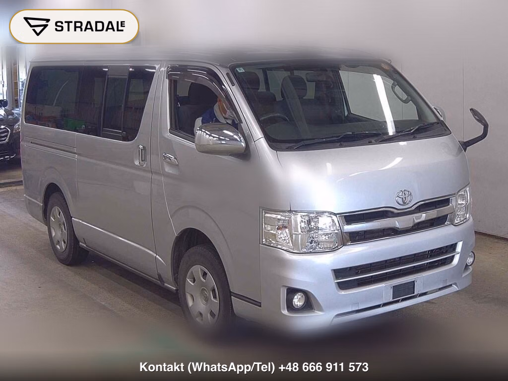 TOYOTA HIACE VAN 5D 4WD LONG SUPER GL 2013, aukcja z Japonii, zdjęcie 1
