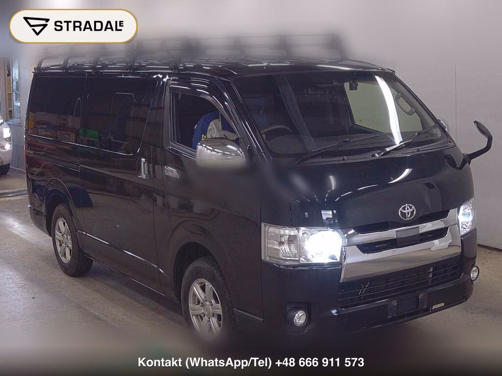 TOYOTA HIACE VAN 5D 4WD LONG SUPER GL 2019, aukcja z Japonii, zdjęcie 1