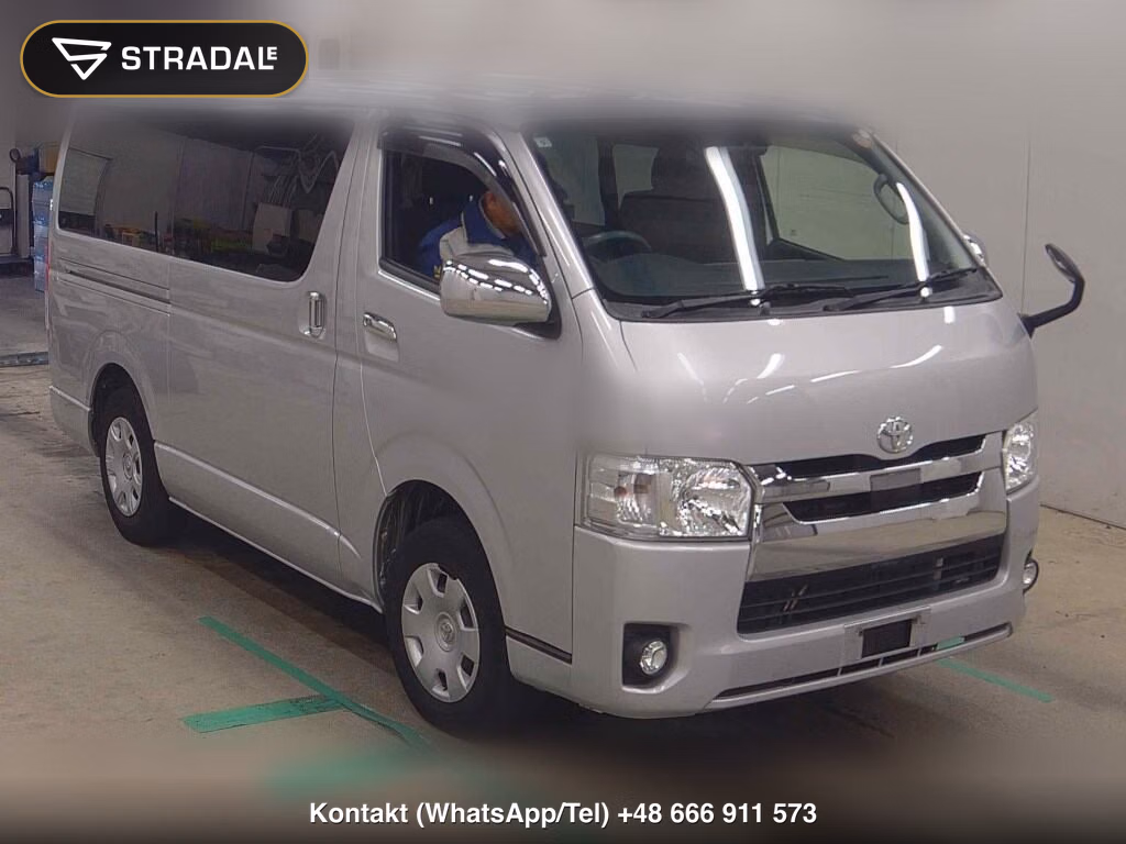 TOYOTA HIACE VAN 5D 4WD LONG SUPER GL 2019, aukcja z Japonii, zdjęcie 1