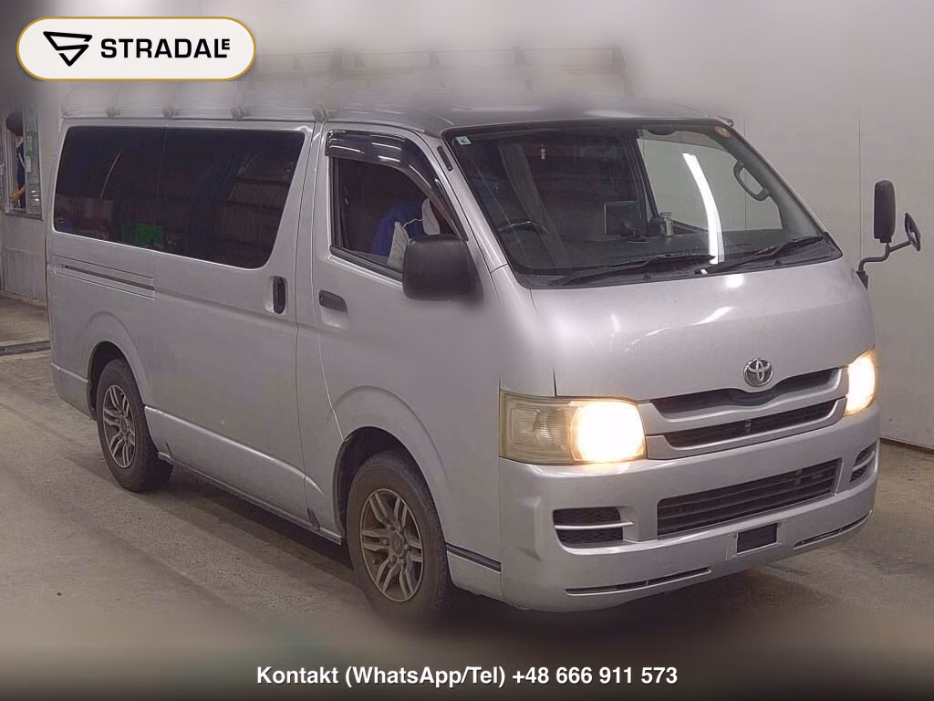 TOYOTA HIACE VAN 5D DX 2008, aukcja z Japonii, zdjęcie 1