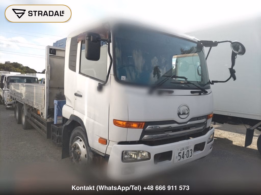UD TRUCKS CONDOR 2D CRANE 2012, aukcja z Japonii, zdjęcie 1