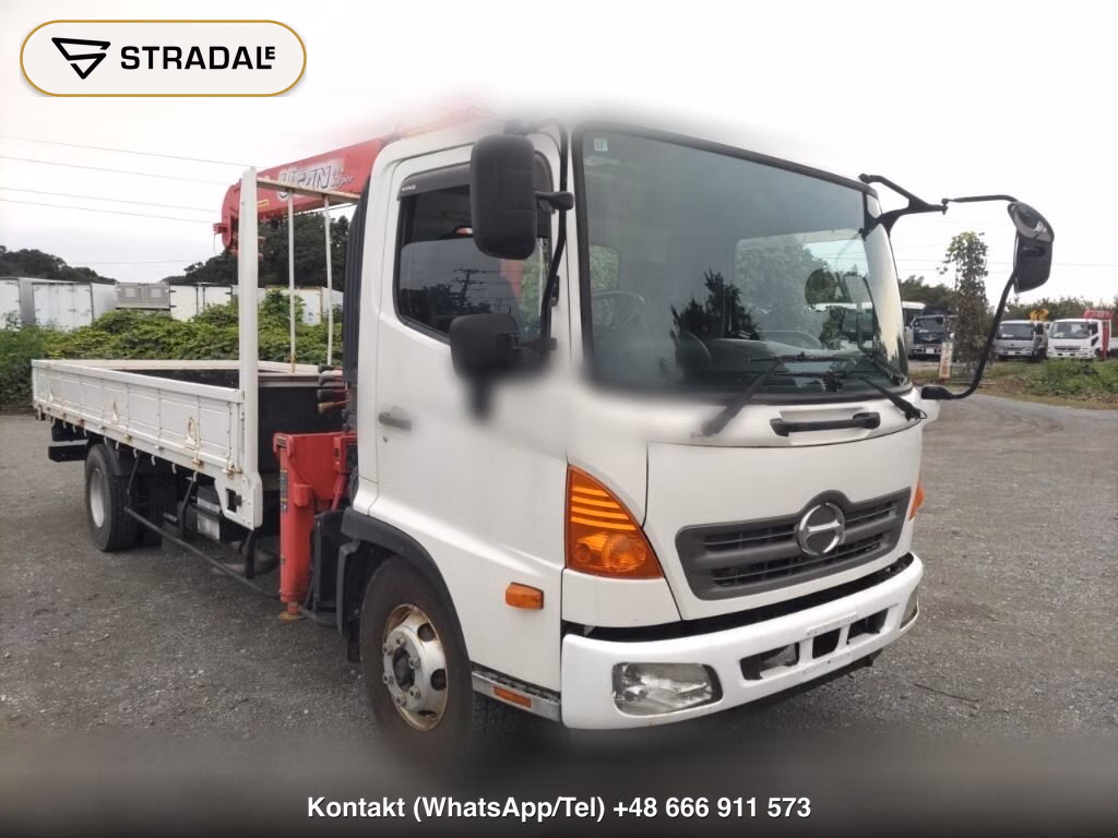 HINO HINO RANGER 2D CRANE 2014, aukcja z Japonii, zdjęcie 1