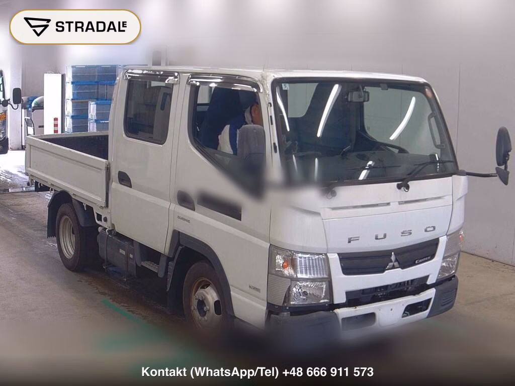 MITSUBISHI FUSO CANTER 4D W CAB LONG ALL LOW DECK 2015, aukcja z Japonii, zdjęcie 1