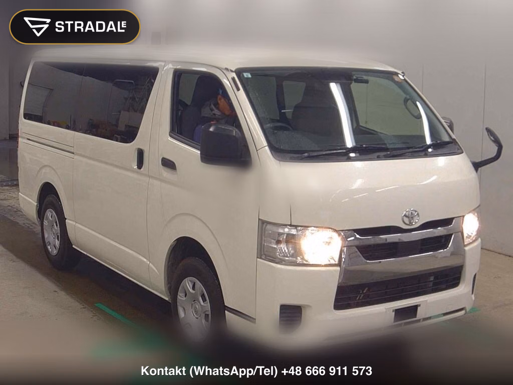 TOYOTA HIACE VAN 5D 4WD DX GL PACKAGE 2021, aukcja z Japonii, zdjęcie 1