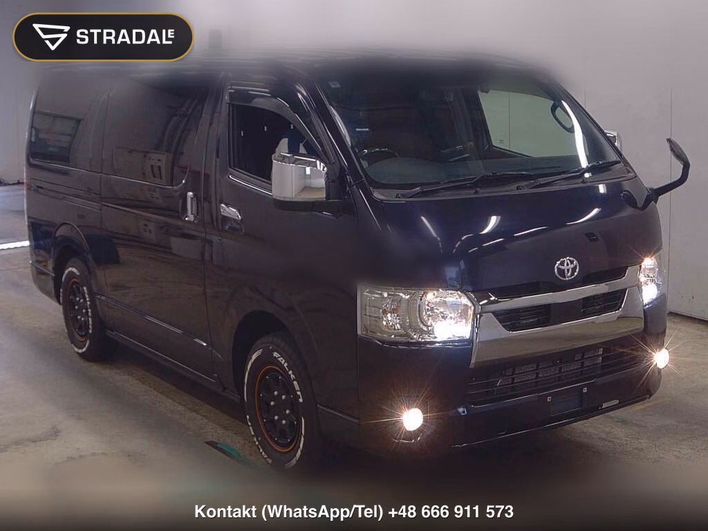 TOYOTA HIACE VAN 5D 4WD LONG SUPER GL DARK PRIME2 2020, aukcja z Japonii, zdjęcie 1