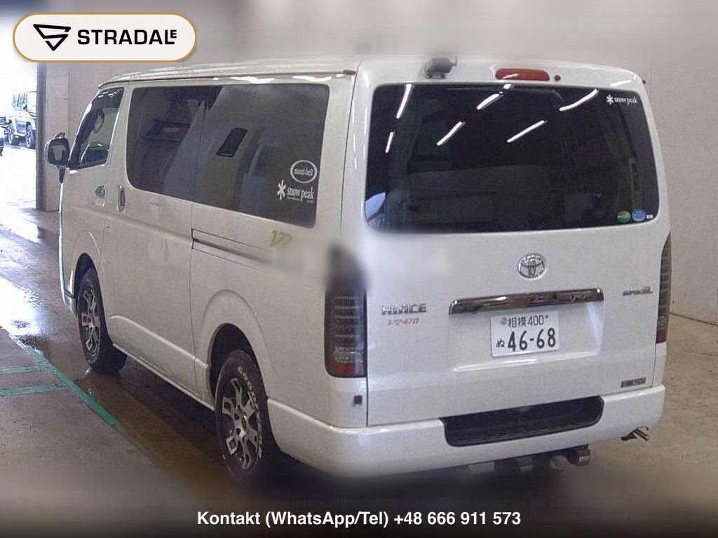 TOYOTA HIACE VAN 5D LONG SUPER GL DARK PRIME, miniaturka 3