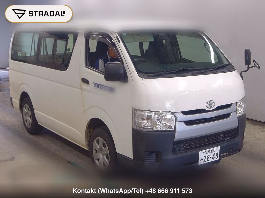TOYOTA HIACE VAN 4D 4WD DX 2016, aukcja z Japonii, zdjęcie 1