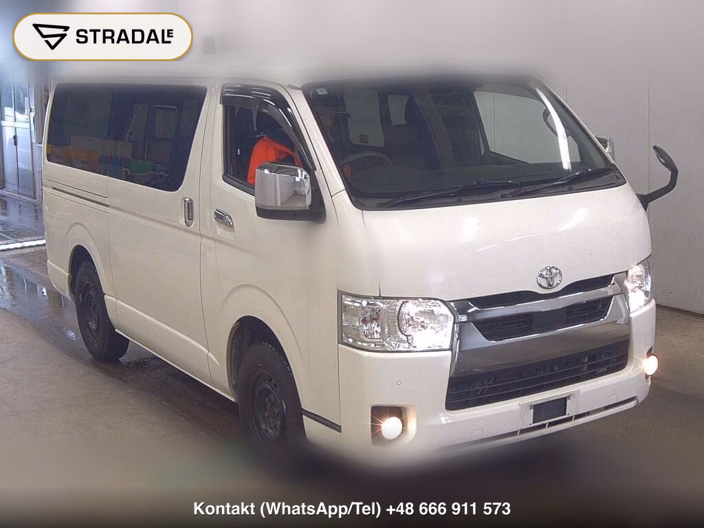 TOYOTA HIACE VAN 5D 4WD LONG SUPER GL 2021, aukcja z Japonii, zdjęcie 1