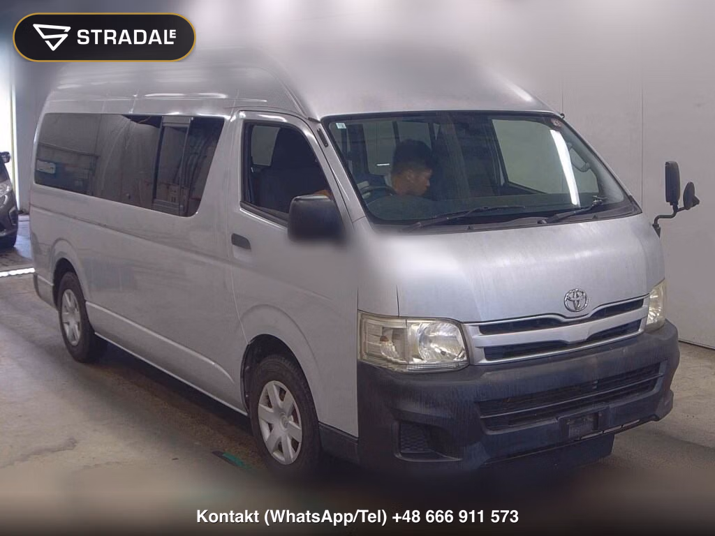 TOYOTA HIACE VAN 4D SUPER LONG DX 2015, aukcja z Japonii, zdjęcie 1