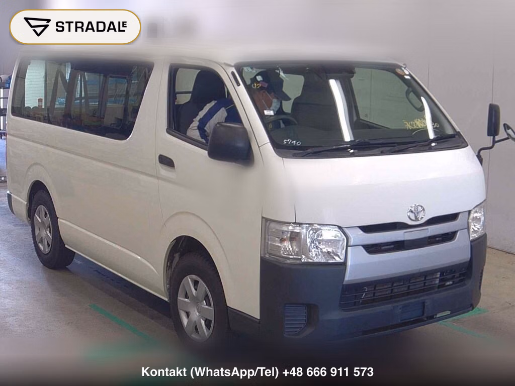 TOYOTA HIACE VAN 4D 4WD DX 2019, aukcja z Japonii, zdjęcie 1