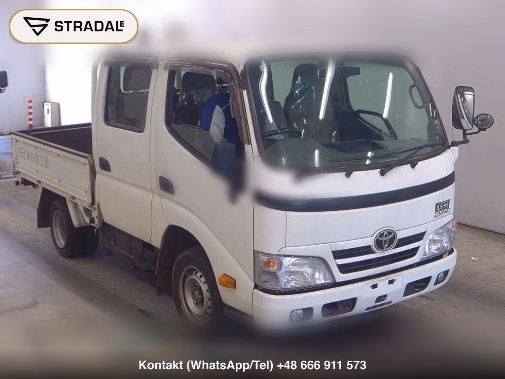 TOYOTA DYNA TRUCK W CAB 2016, aukcja z Japonii, zdjęcie 1