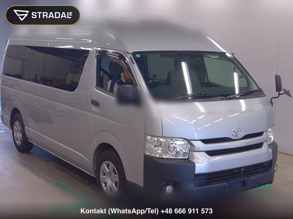 TOYOTA HIACE COMMUTER 4D SUPER LONG GL TURBO 2014, aukcja z Japonii, zdjęcie 1