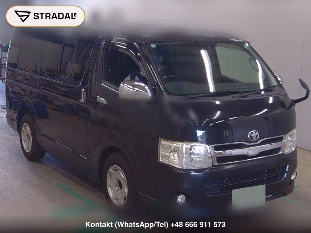 TOYOTA HIACE VAN 5D LONG SUPER GL PRIME SELECTION 2012, aukcja z Japonii, zdjęcie 1