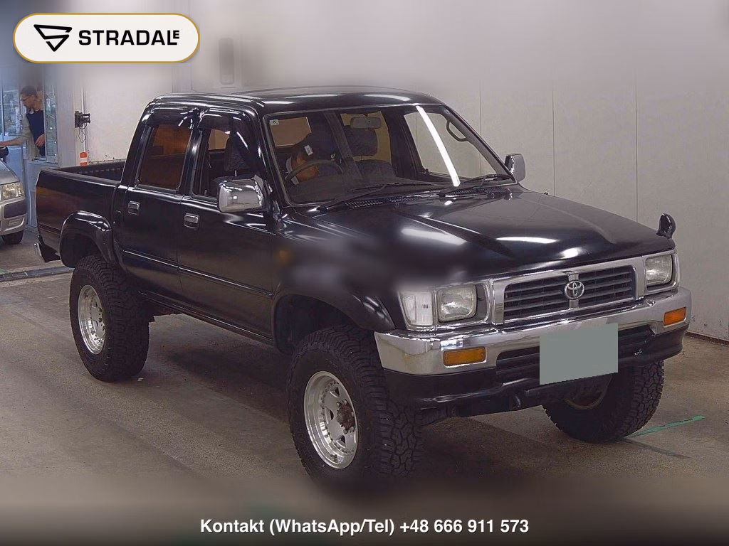 TOYOTA HILUX PICK UP 4D 4WD DOUBLE CAB SSR-X WIDE 1996, aukcja z Japonii, zdjęcie 1