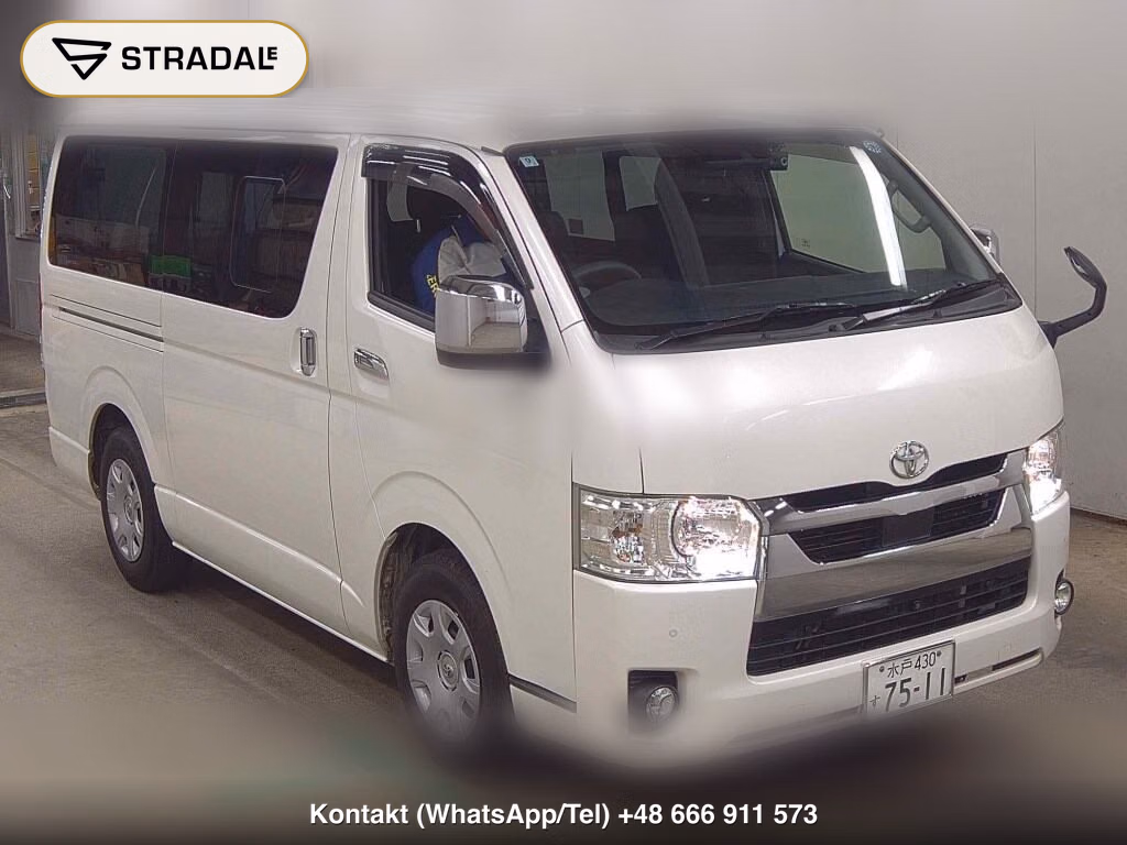 TOYOTA HIACE VAN 5D LONG SUPER GL 2020, aukcja z Japonii, zdjęcie 1