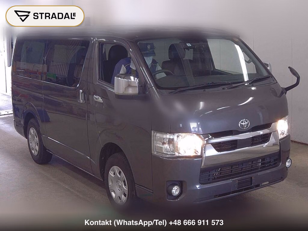 TOYOTA HIACE VAN 5D 4WD LONG SUPER GL 2020, aukcja z Japonii, zdjęcie 1