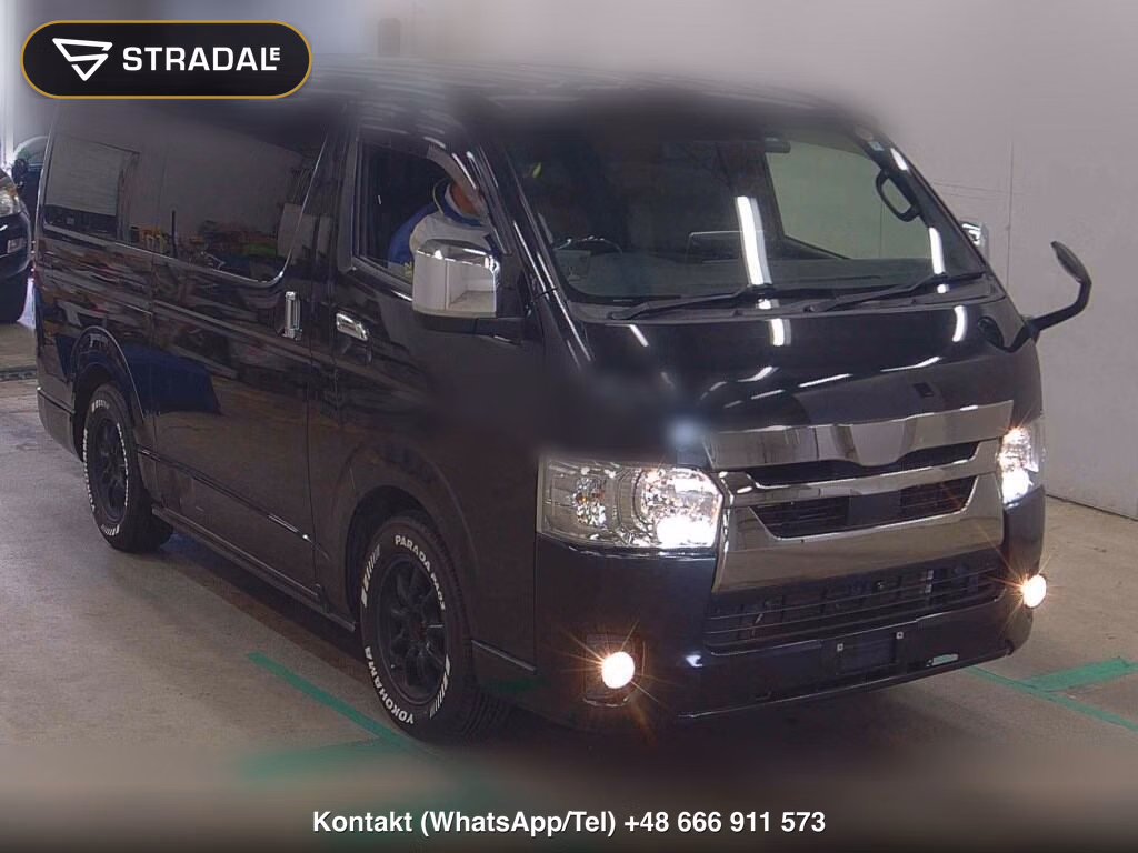 TOYOTA HIACE VAN 5D 4WD LONG SUPER GL DARK PRIME2 2022, aukcja z Japonii, zdjęcie 1