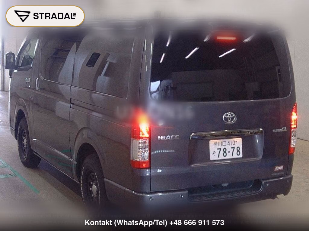 TOYOTA HIACE VAN 5D LONG SUPER GL DARK PRIME2, miniaturka 3