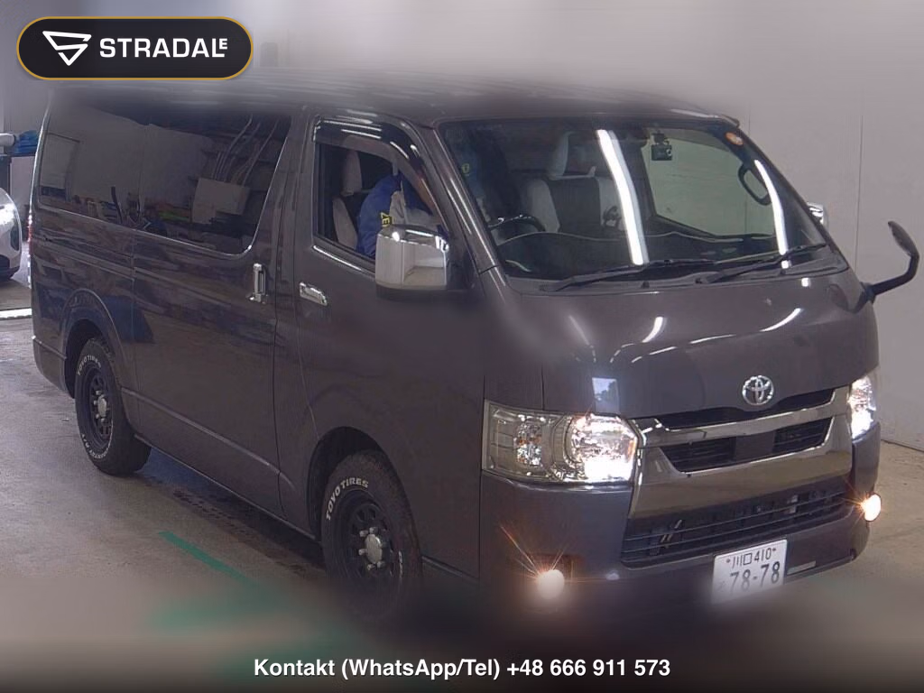 TOYOTA HIACE VAN 5D LONG SUPER GL DARK PRIME2 2020, aukcja z Japonii, zdjęcie 1