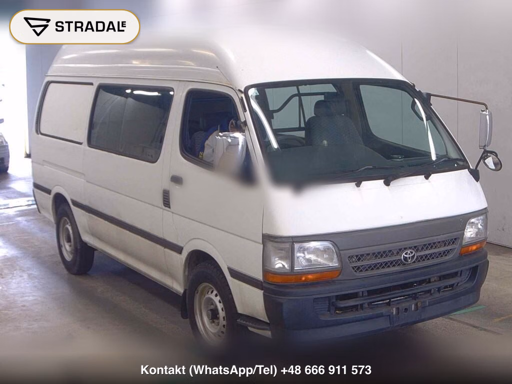 TOYOTA HIACE VAN 4D S LONG DX GL PACKAGE 2001, aukcja z Japonii, zdjęcie 1