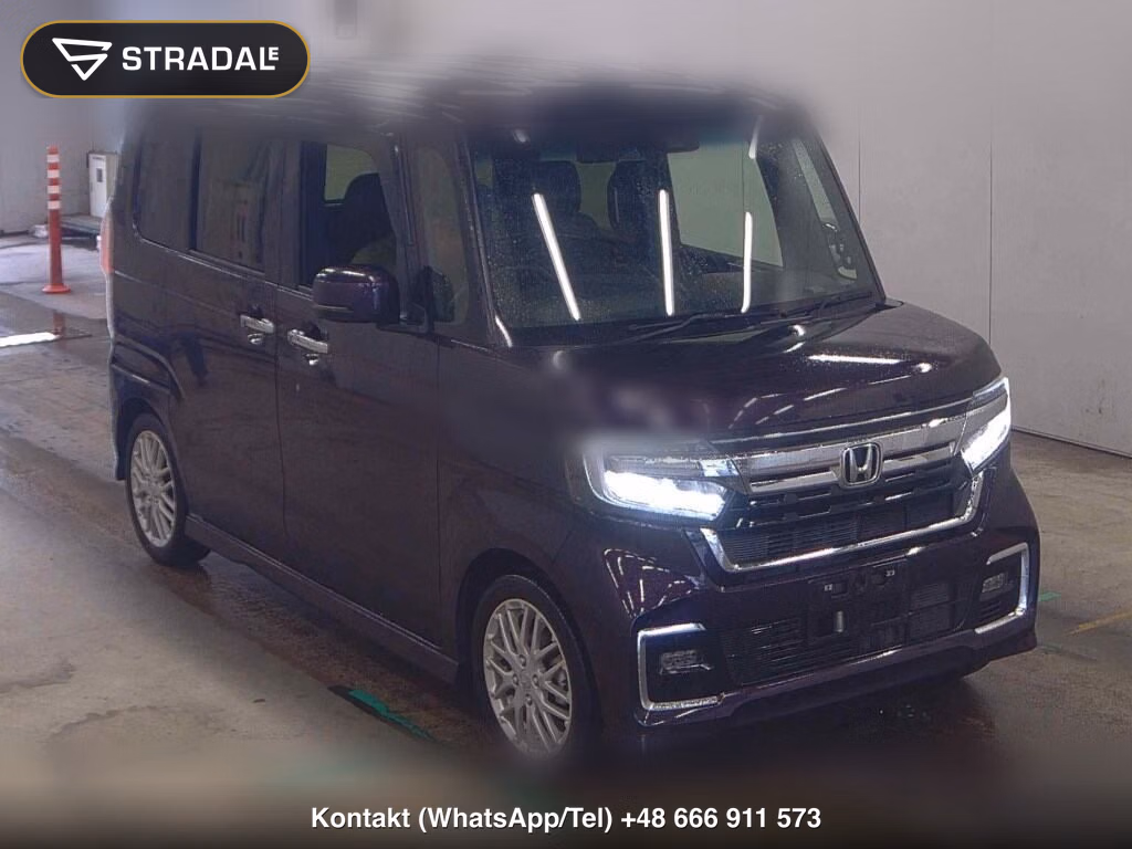 HONDA N-BOX CUSTOM L・TURBO 2021, aukcja z Japonii, zdjęcie 1