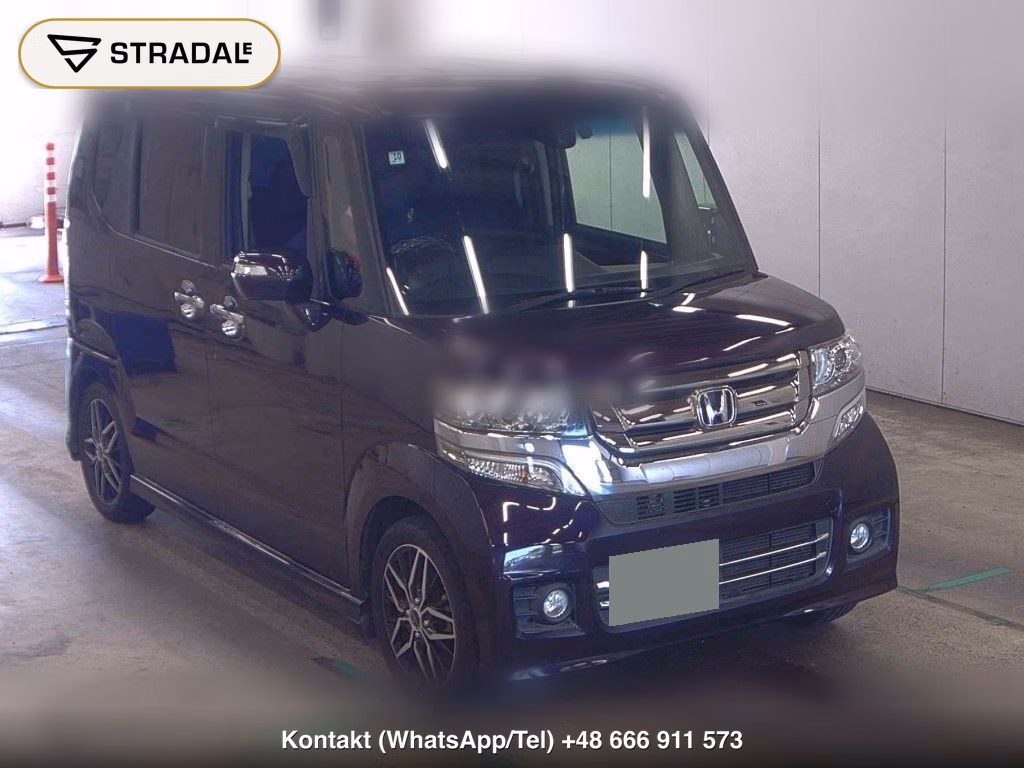 HONDA N-BOX CUSTOM SS PACKAGE 2015, aukcja z Japonii, zdjęcie 1
