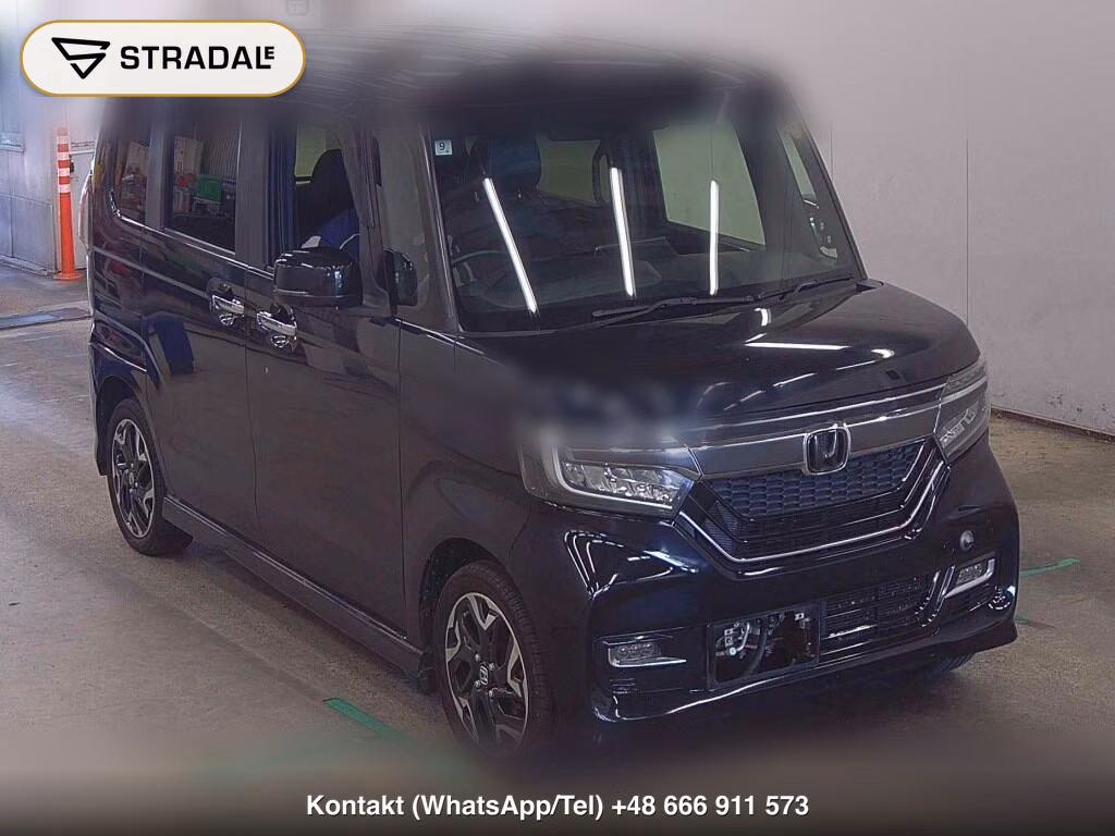 HONDA N-BOX CUSTOM 4WD G･EX TURBO HONDA SENSING 2018, aukcja z Japonii, zdjęcie 1