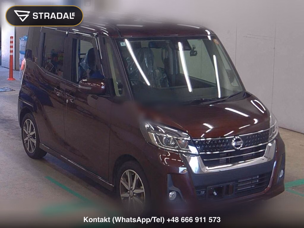 NISSAN DAYZ ROOX HIGHWAY STAR G TURBO 2018, aukcja z Japonii, zdjęcie 1
